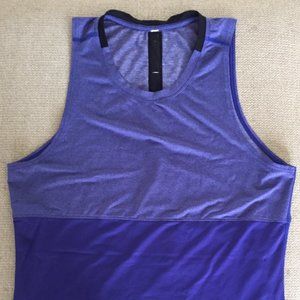 Lululemon men's large Sea Wheeze 2013 running tank top